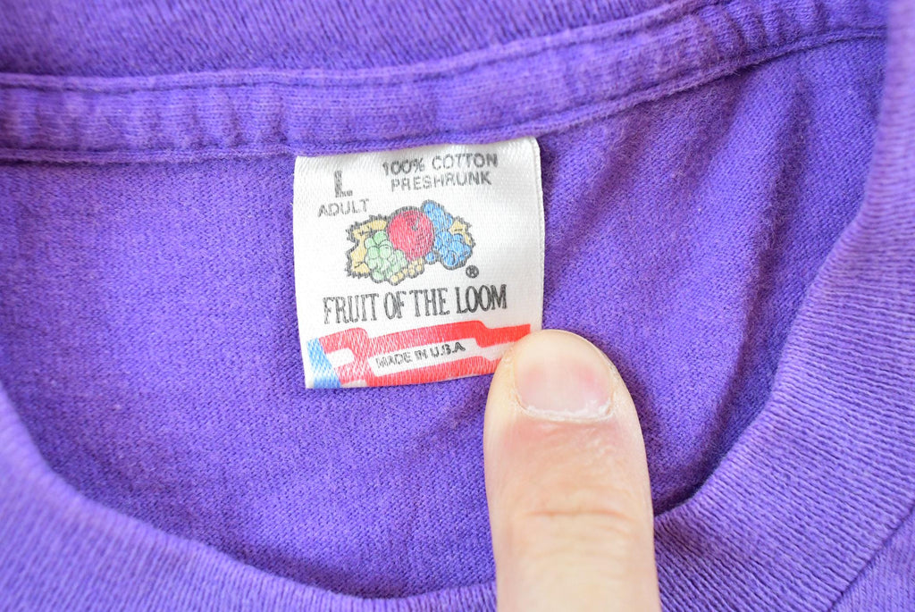Vintage 1990s Funny Bodacious Body Defintion T-Shirt Men's L /