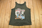 Vintage 1999 Tony Schumacher The 330 Club NASCAR Racing Tank Top Shirt