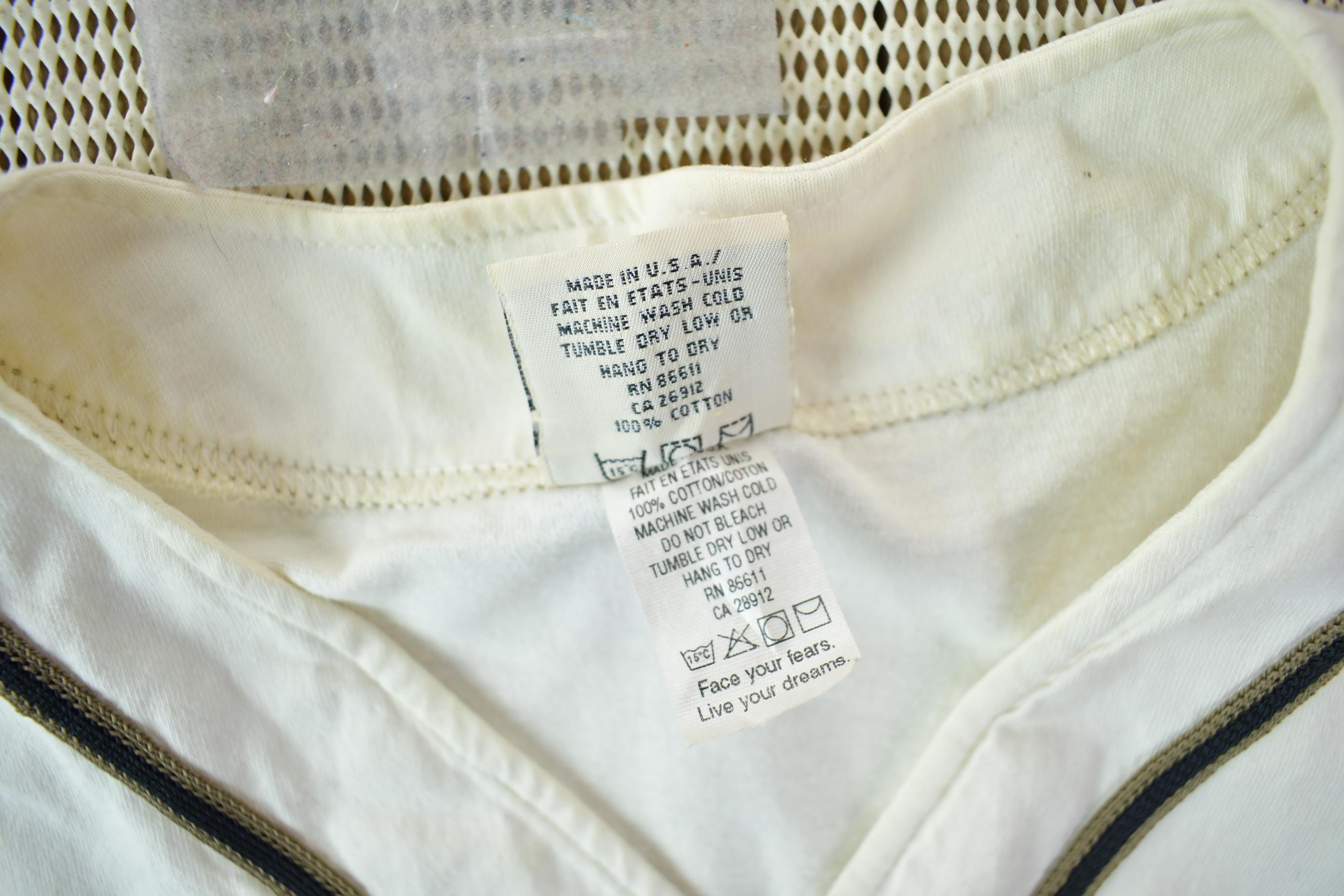 Vintage 1990s No Fear Baseball Jersey Shirt