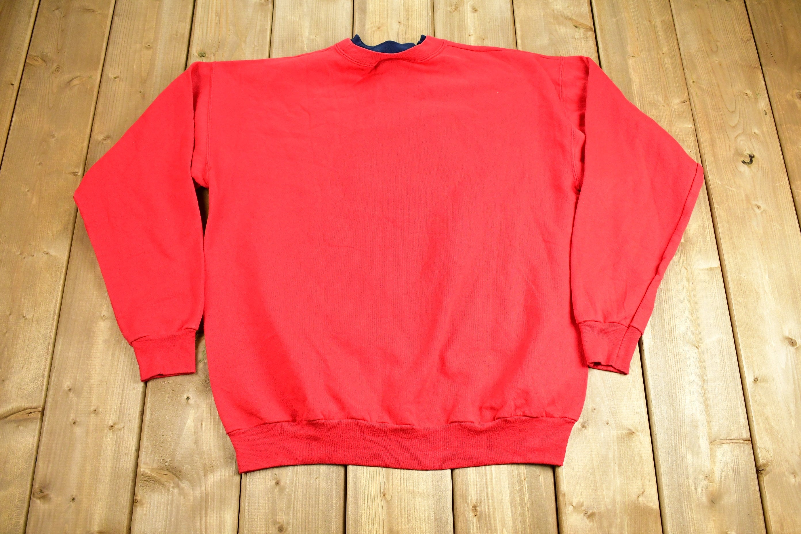Vintage 1990s Grandma Of The Very Best Grandkids Embroidered Crewneck Sweatshirt