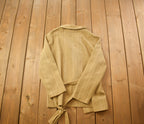 Vintage 1990s Blank Brown Button Up Shirt