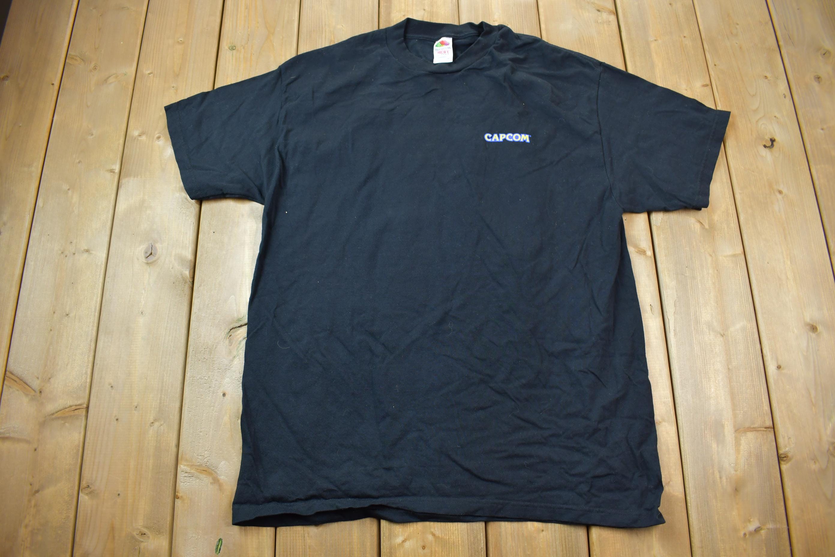 Vintage Y2K Capcom Chaos Legend Video Game Promo Graphic T-Shirt