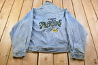 Vintage 1990's Green Bay Packers NFL Pro Elite Embroidered Jean Jacket