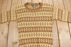 Vintage 1980s Mister Ingram Knit Crewneck Sweater