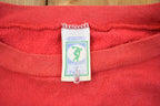 Vintage 1990s Discus Active Boxy Sun-faded Crewneck Sweatshirt Made In USA