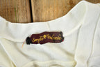 Vintage 1980s Sergio Valente Texas Style Graphic Jersey Sweatshirt
