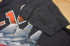 Vintage 1991 F-14 Tomcat United States Navy 3D Emblem T-Shirt