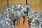 Vintage 1990s Pier Connection Paisley All Over Print Button Up Shirt Mens XL