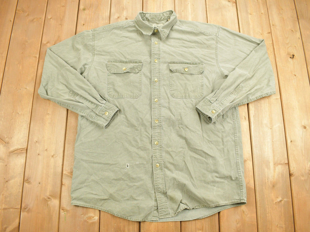 Vintage 1990s LL Bean Button Up Shirt