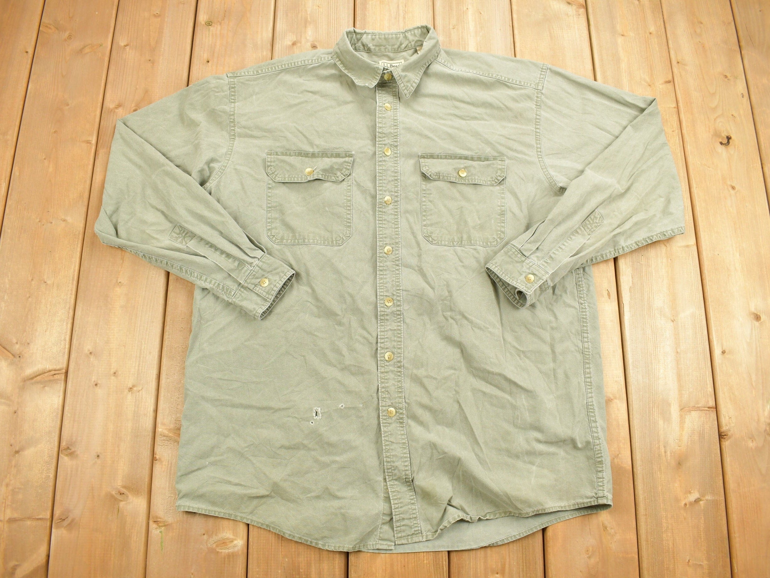 Vintage 1990s LL Bean Button Up Shirt