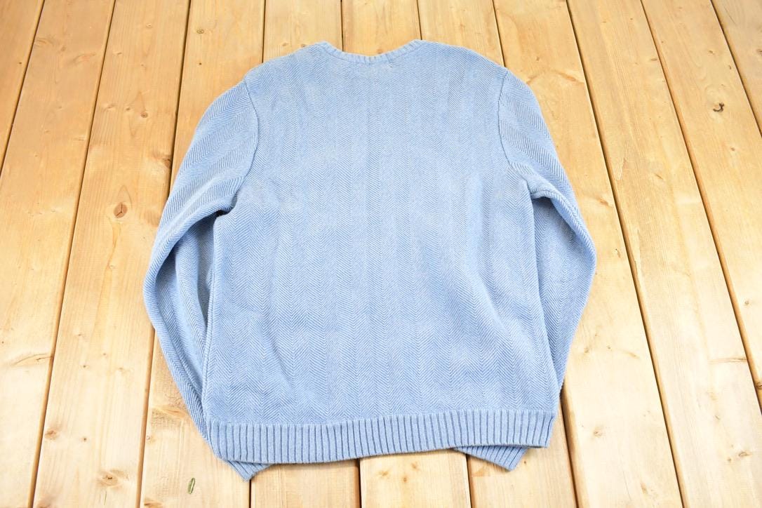 Vintage 1990s Chaps Knit Crewneck Sweater Mens S /