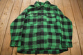 Vintage 1980s Regent Plaid Button Up Jacket