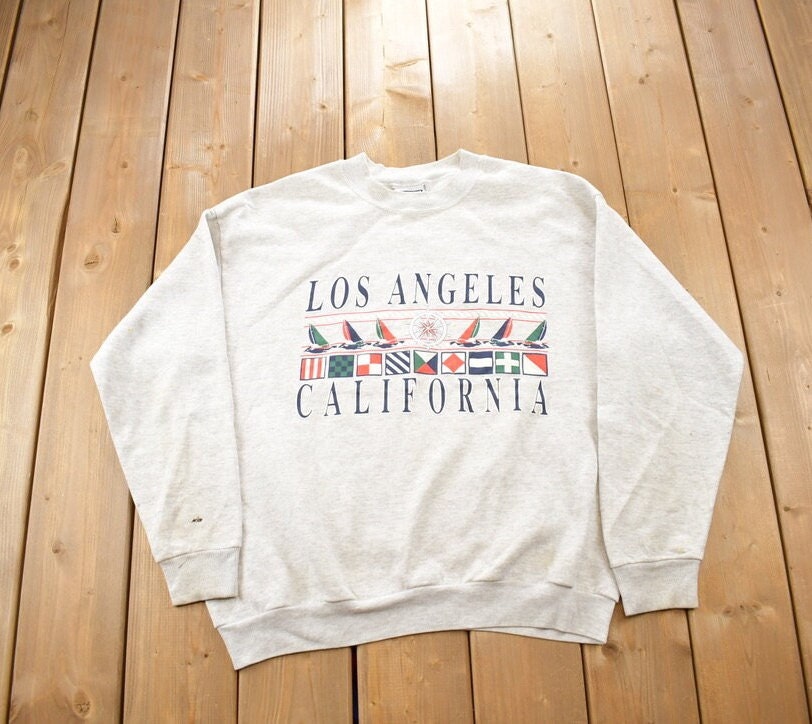 Vintage 1990s Los Angeles California Crewneck Lee Sweatshirt