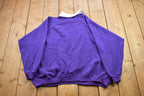 Vintage 1990s Morning Sun Floral Collared Sweater