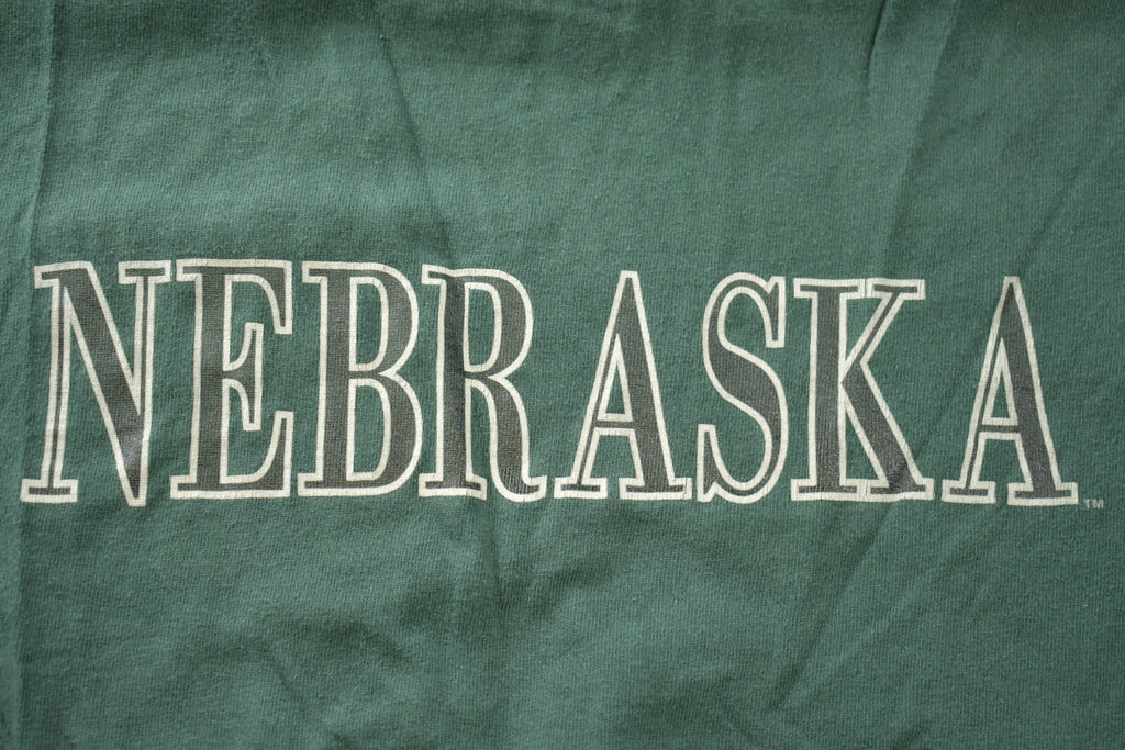 Vintage 1990s Nebraska Champion Souvenir Long Sleeve T Shirt