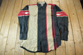 Vintage 1990s Cumberland Outfitters Western Aztec Theme Button Up Shirt