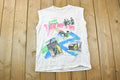 Vintage 1990s Down Under Surf Maui Souvenir T-Shirt  Streetwear  Made In USA  Vacation Tee  Travel T Shirt