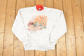 Vintage 1990s Cute Autumn Farm Collared Crewneck Sweatshirt Men's M
