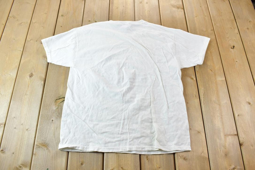 Vintage 1990s Texas Bluebonnets Single Stitch Flower Graphic T-Shirt