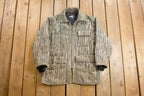 Vintage 1990s SaftBak Camo Hunting Jacket Real Tree Outdoorsman