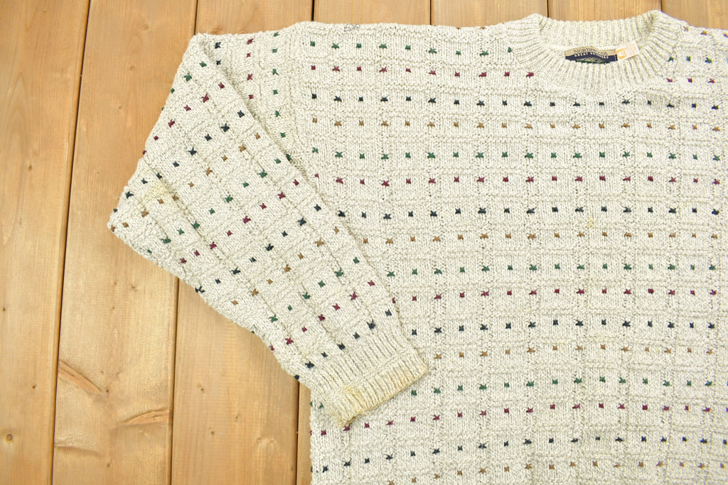 Vintage 1990s Northwoods Great Outdoors Knitted Sweater