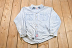 Vintage 1990s Malboro Denim Button Up Shirt