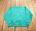 Vintage 1990s Champion Reverse Weave Embroidered Crewneck Sweatshirt Made In USA