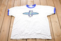 Vintage 1997 Speedo Volleyball Graphic Ringer T-Shirt