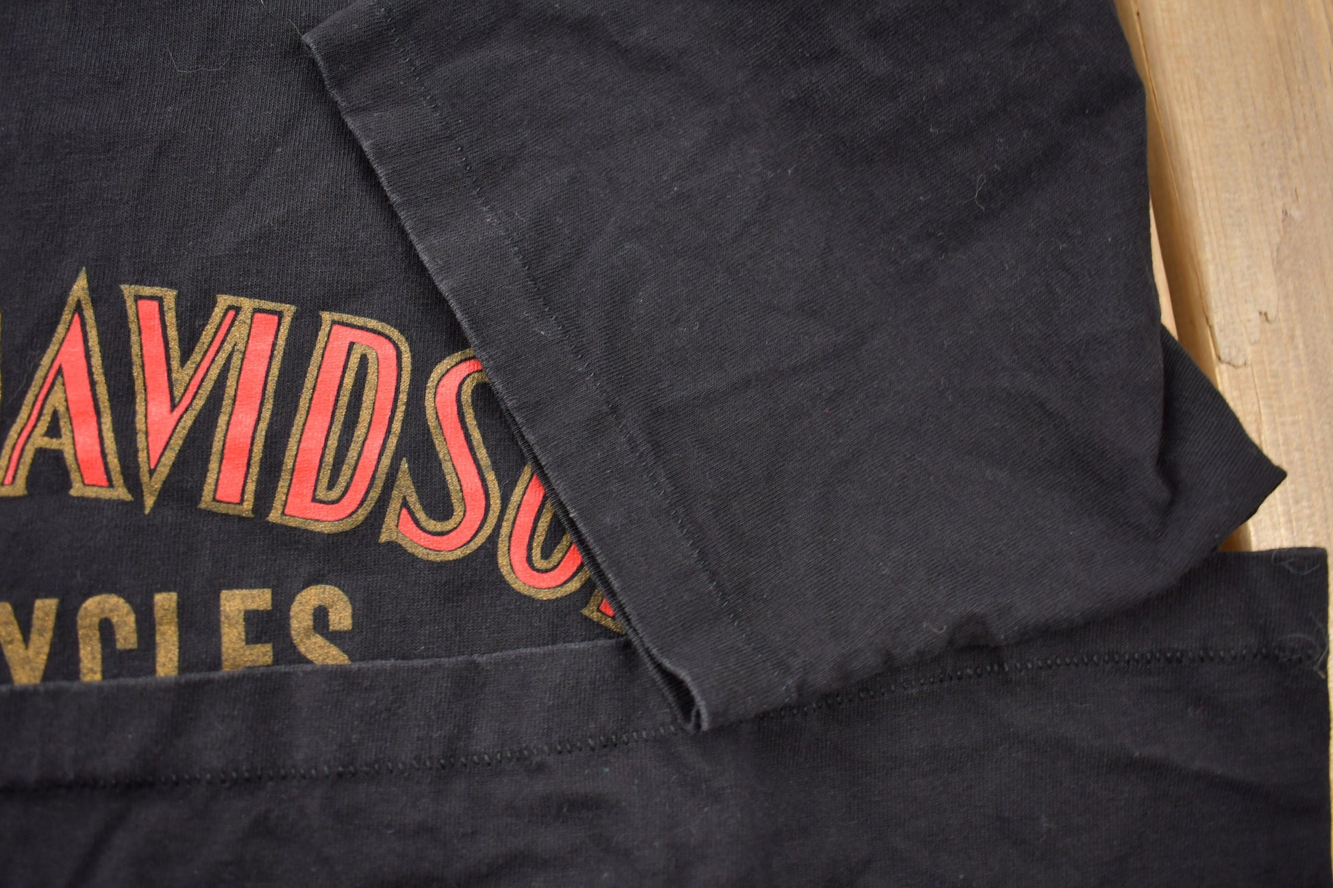 Vintage 1994 Harley Davidson New Kingstown Motorcycles T-Shirt