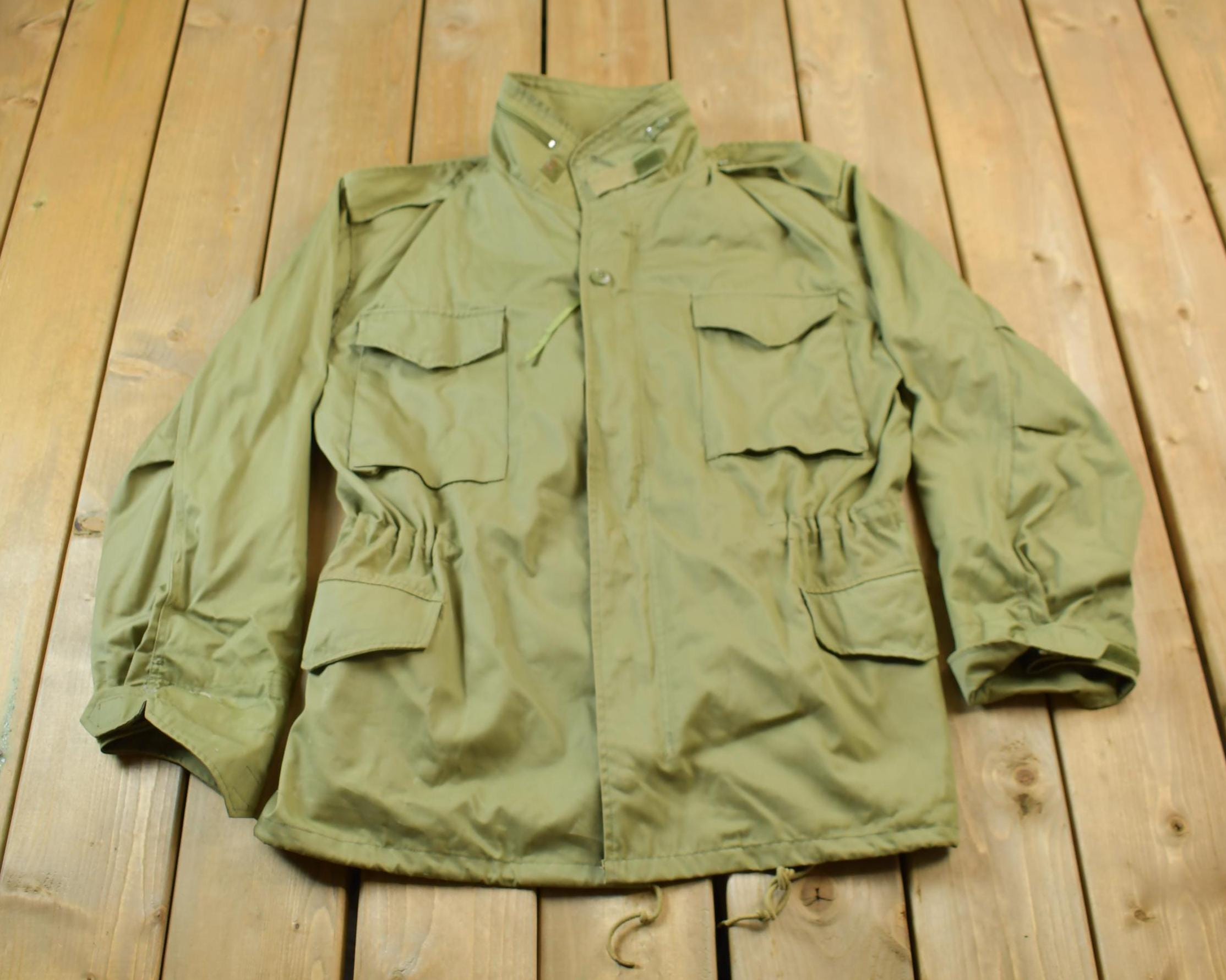 Vintage 2000 Army Military Field Jacket
