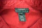 Vintage 1990s Lauren Ralph Lauren Fishing Style Button Up Shirt - XL