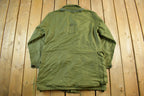 Vintage 1980s Canadian Army Military Field Jacket Men's Large