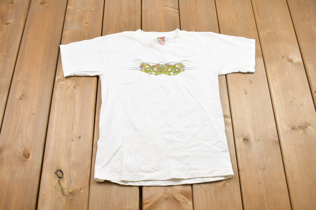 Vintage 1990s Dragon Graphic T-Shirt  Streetwear  Retro Style  90s Graphic Tee  Women's Vintage