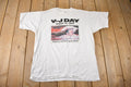 Vintage 1990s WWII Pacific Victory Tour Memorial Graphic T Shirt Made In USA
