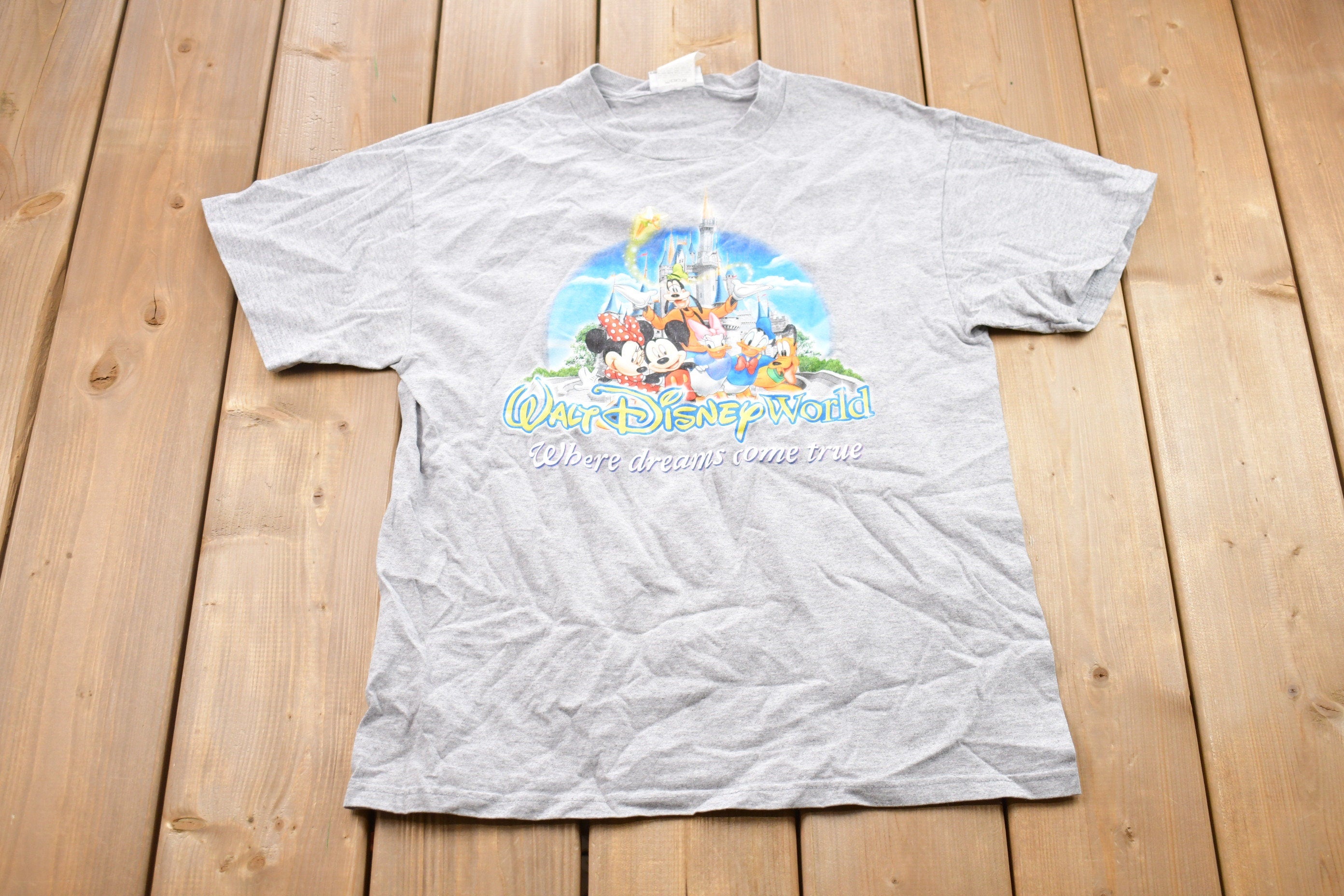 Vintage 1990s Walt Disney World Graphic T-Shirt