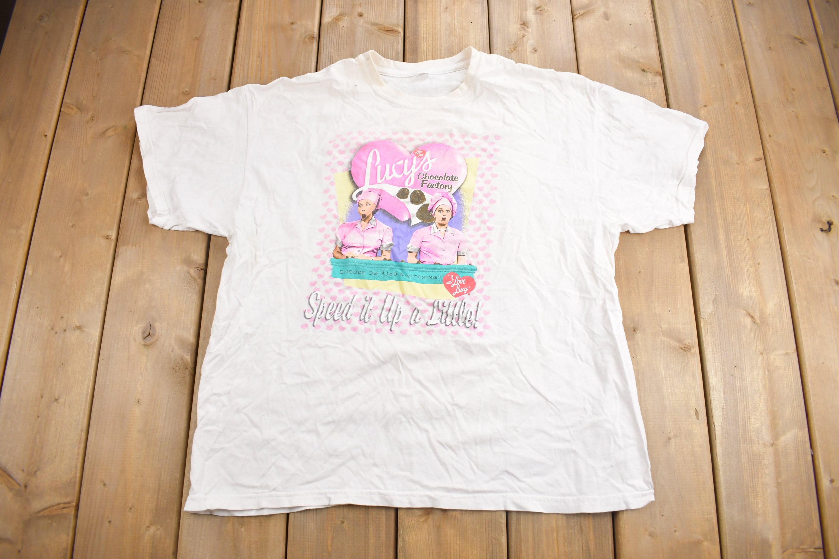 Vintage 2002 I Love Lucy Graphic T Shirt