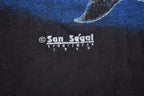 Vintage 1990 Swimming Dolphins Graphic Oneita T Shirt