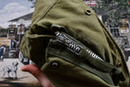 Vintage 1950s Military Army Green Jacket