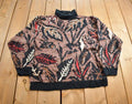 Vintage 1980s Cosi Collection Knit Abstract Pattern Crewneck Sweater