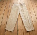 Vintage 1990's Dockers Cotton Khaki Trousers Size 31x30