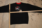 Vintage 1990s Minnesota Souvenir Sweater , 90s Crewneck , Animal Bird Print , Winter Wear , Festive Graphic Print , Wildlife Scene