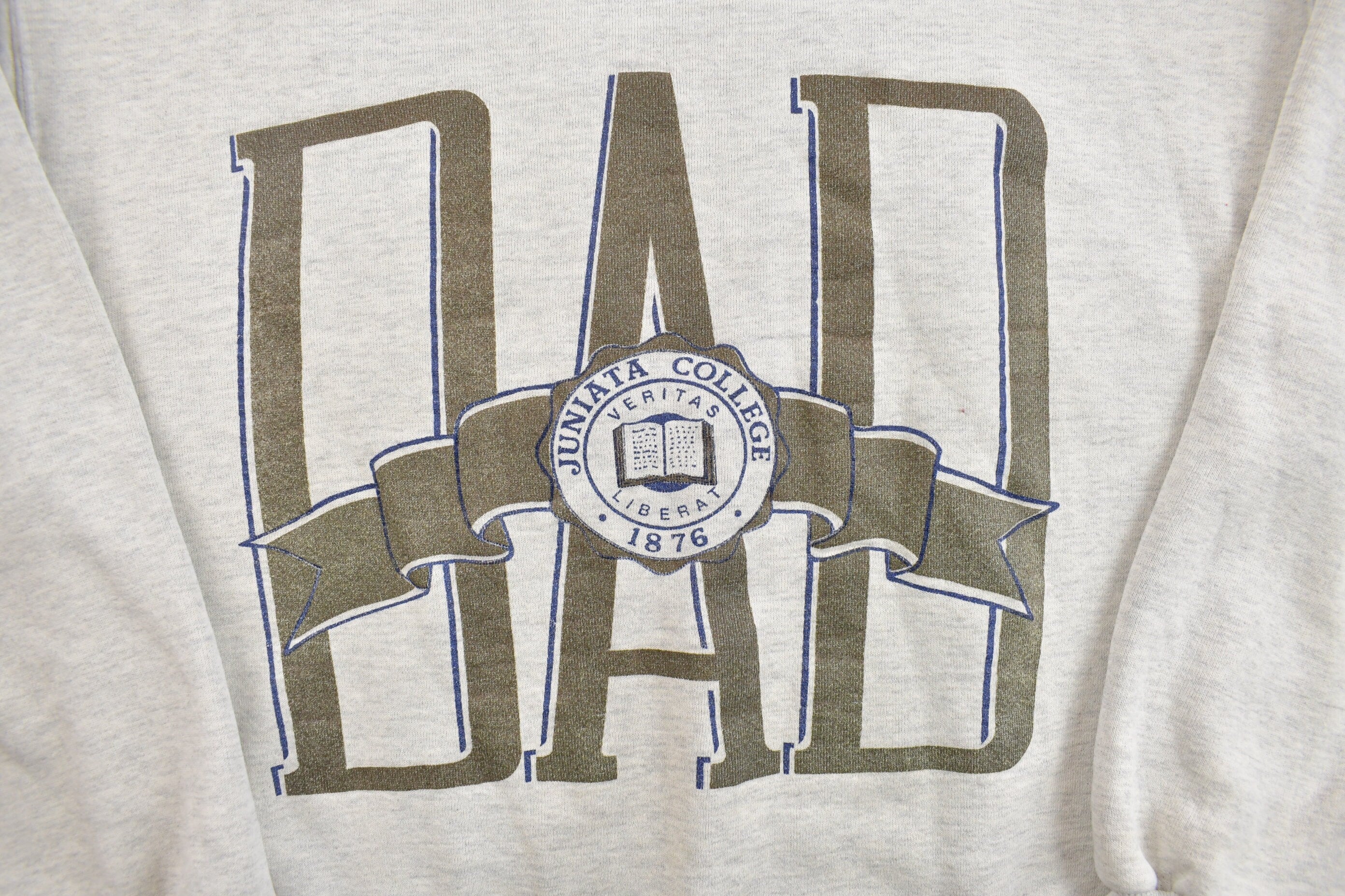 Vintage 1990s Juniata College Dad Crewneck Sweatshirt