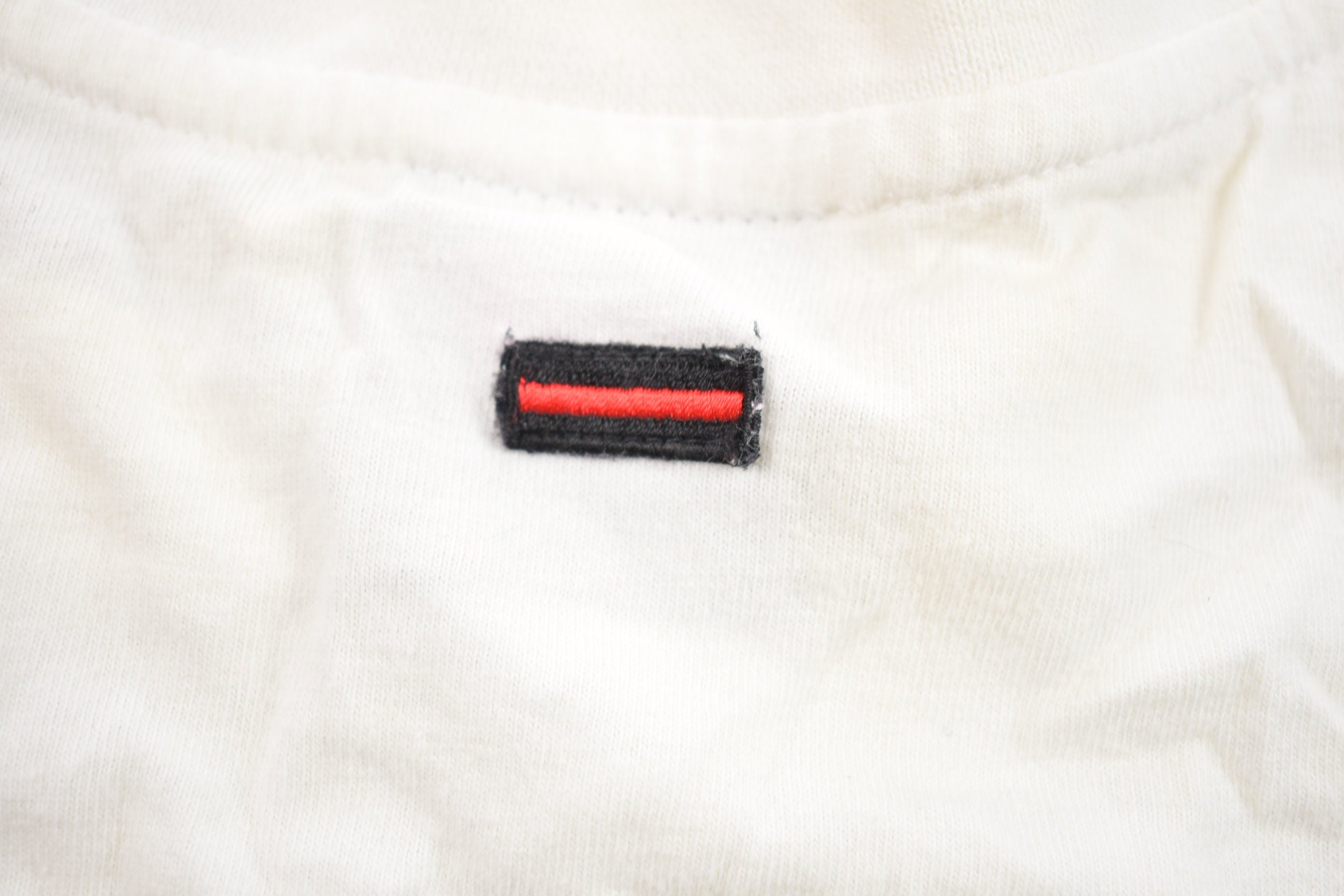 Vintage 1990s FUBU.CO.XC11 Fuzzy Embroidered Lettering T-Shirt