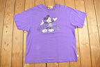 Vintage 1990s Mickey Inc Purple Walt Disney World Disney T-Shirt