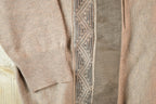 Vintage 1990s Sergio Louis Italy Knit Abstract Pattern Crewneck Sweater Mens L