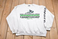 Vintage 1996 Soccer Championship Sportswear Graphic Sweatshirt