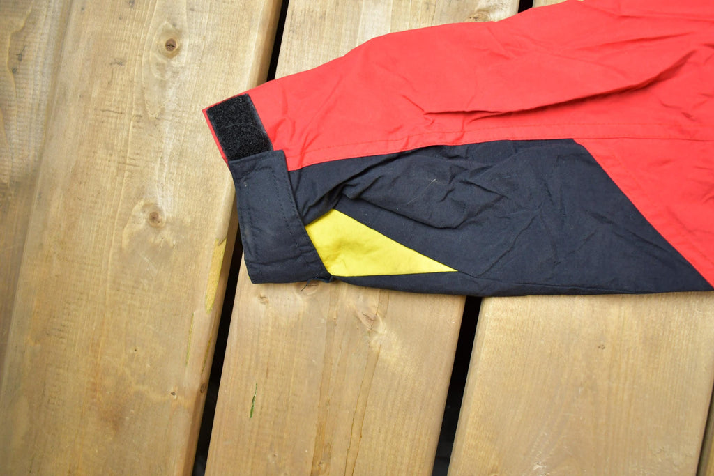 Vintage 1990s Red Windbreaker Jacket