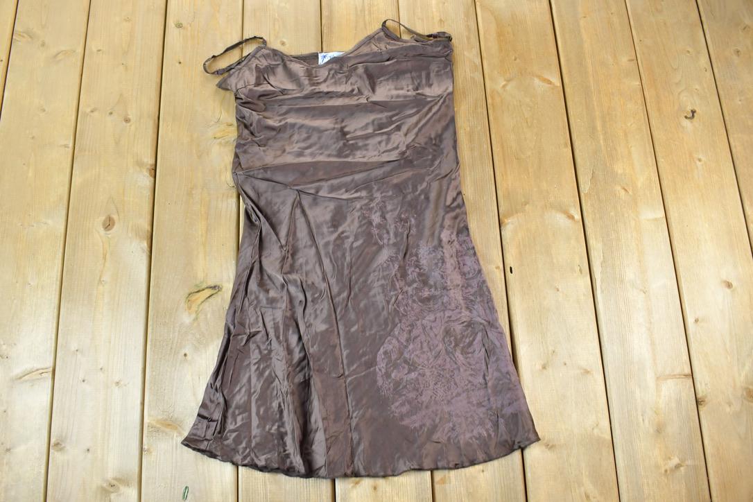 Vintage Y2K Vigos Sequin Mini Dress / Y2k Vintage Bedazzled Tops / Retro Womenswear / Mod Fashion