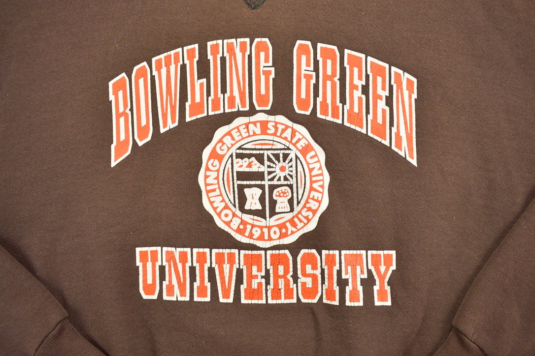 Vintage 1980s Russell Athletic Bowling Green University Crewneck