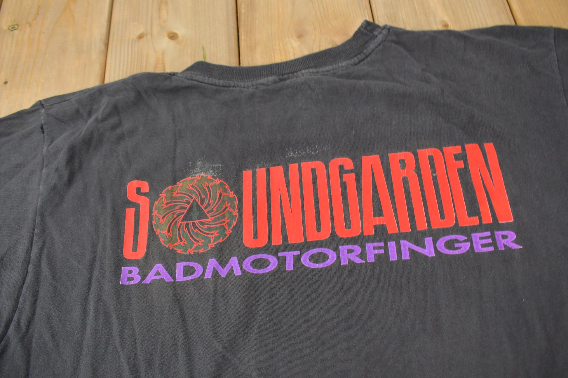 Vintage 1991 Soundgarden Bad Motorfinger Band T-shirt
